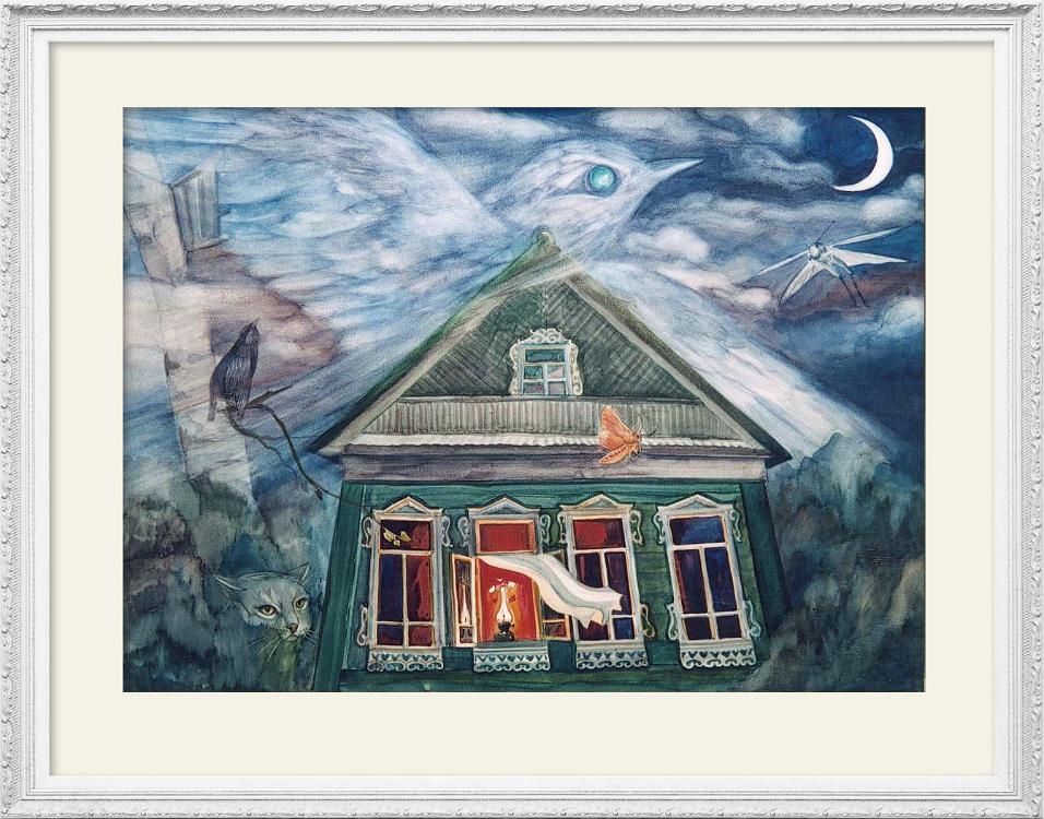 «Сон», 56x75, бум