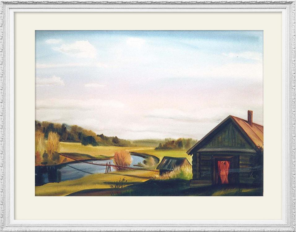 «Чудное приволье», 56x75, бум