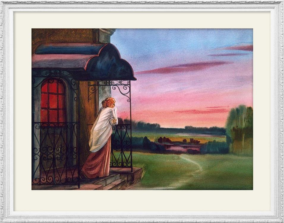 «Я жду тебя», 56x75, бум