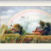 «Жаворонок», 56x75, бум., акварель