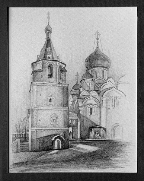 Старицкий Свято-Успенский монастырь Рисунок 06 2010