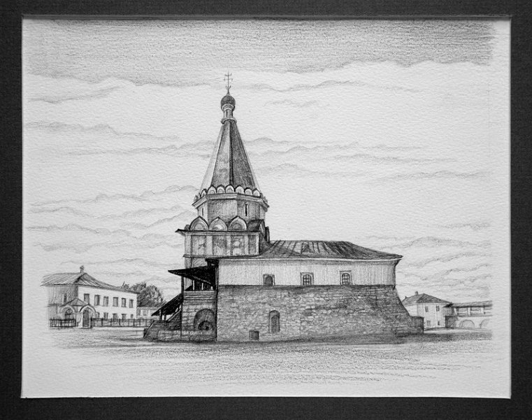 Старицкий Свято-Успенский монастырь Рисунок 07 2010