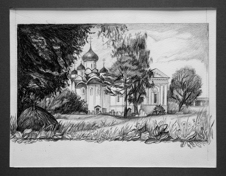 Старицкий Свято-Успенский монастырь Рисунок 13 2010