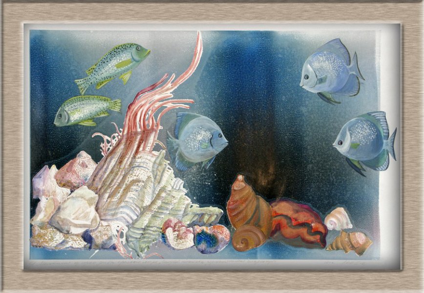 Тайны красного моря Лист 12 32х50 2006