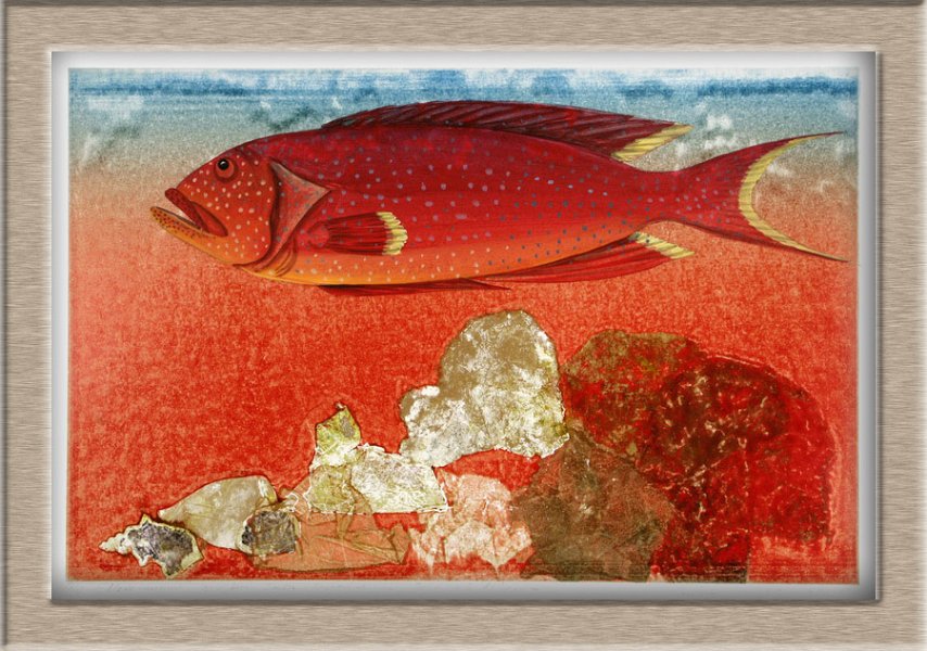 Тайны красного моря Лист 14 32х50 2006