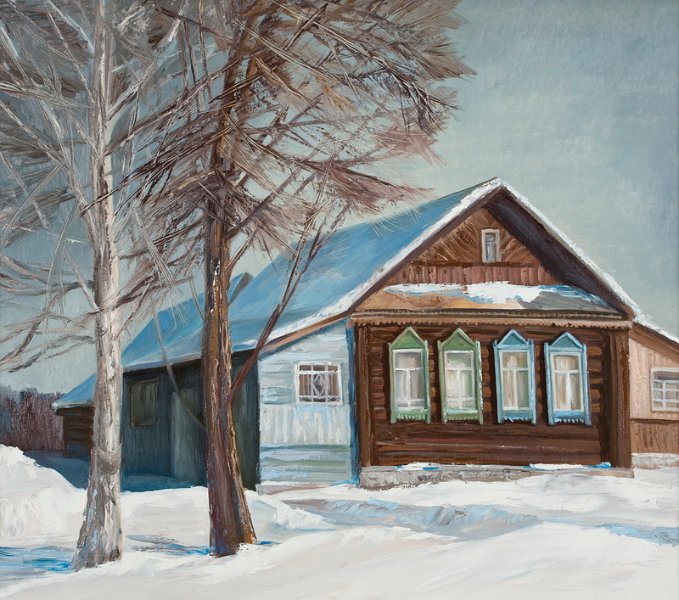 Дом деда С Лемешева 60х80 2007