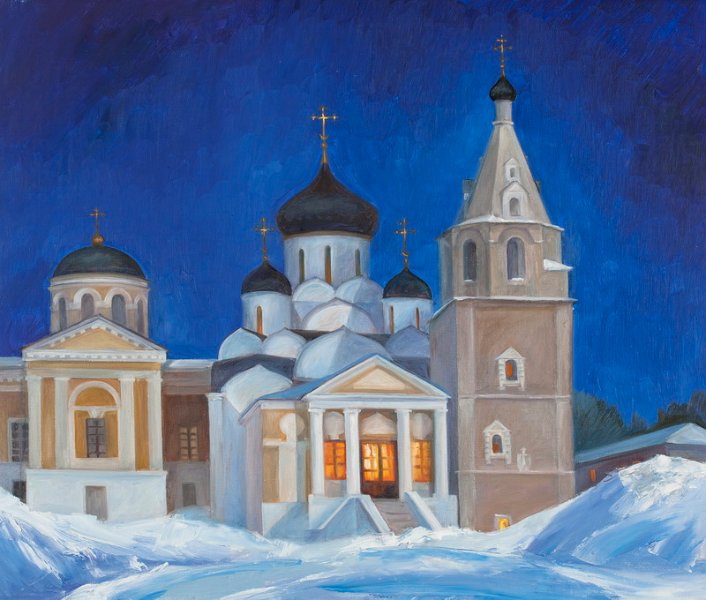 Рождественская ночь 80х90 2010