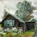Князево Амбар деда С Лемешева 60х80